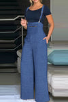 Relaxed Pocket Wide Leg Jumpsuit