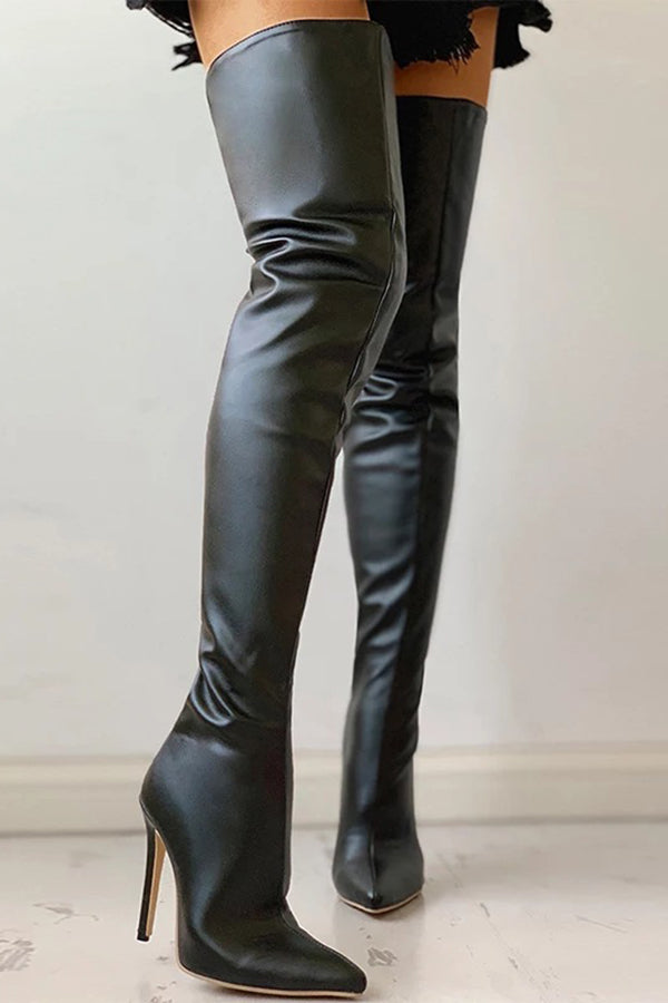 Stylish Over-the-knee Slim-high Boots