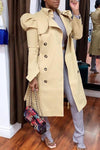All-match Casual Double-breasted Trench Coat